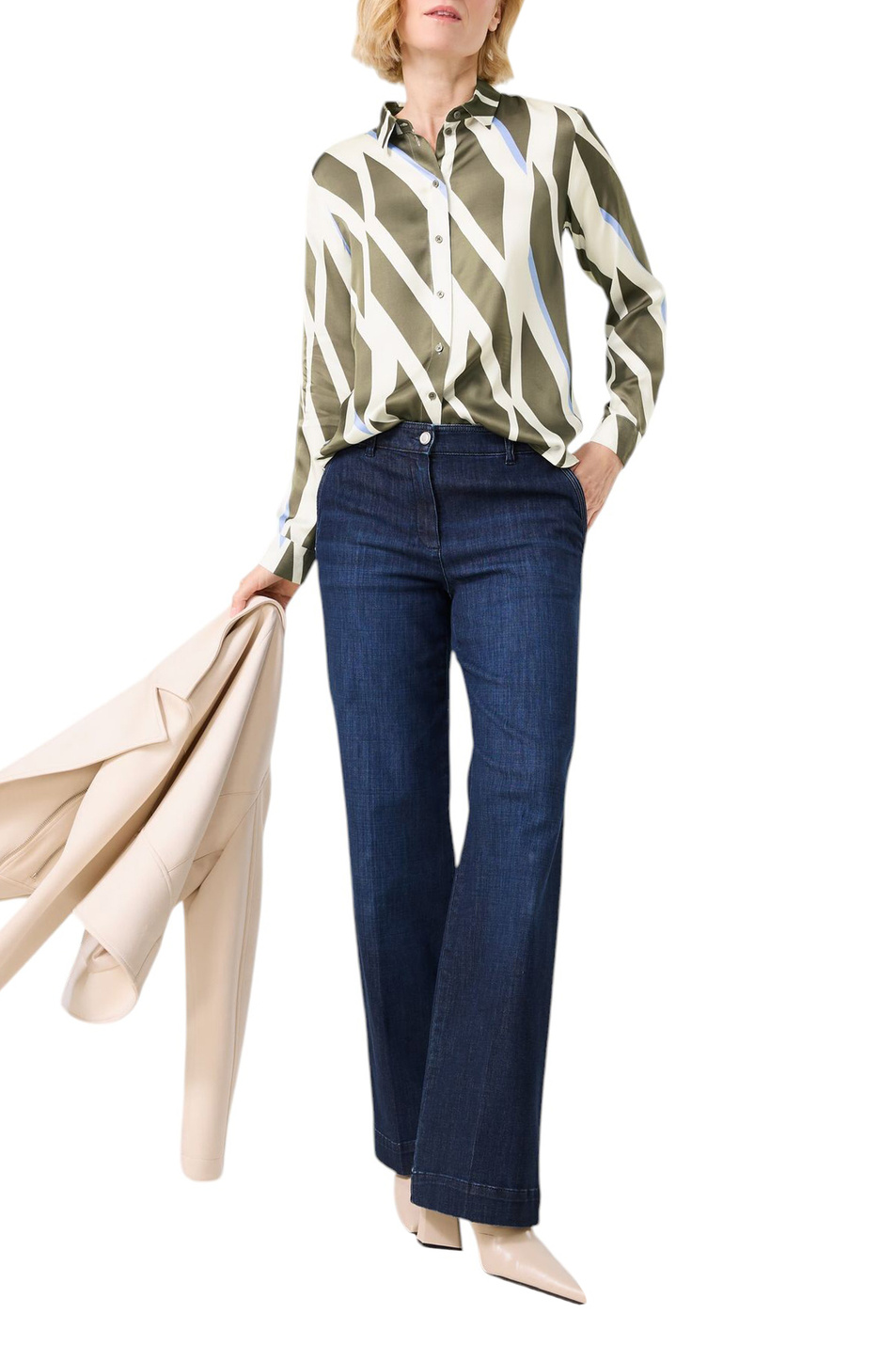 Женский Gerry Weber Блузка с принтом (цвет ), артикул 560008-31403 | Фото 3