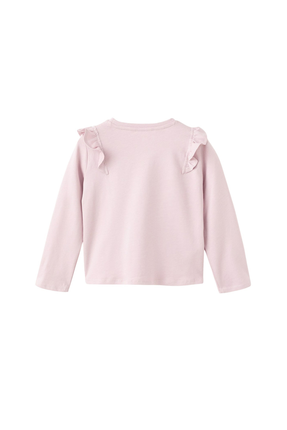 Девочкам Mango Kids Лонгслив ITALY с оборками (цвет ), артикул 27001340 | Фото 2