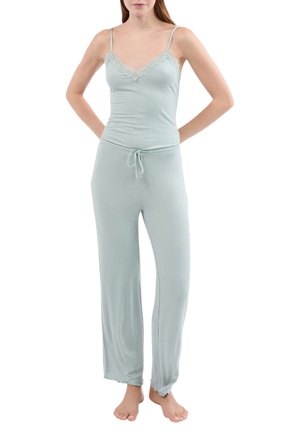 Женский Etam Пижама NETTIE из эластичной вискозы (цвет ), артикул 6555962 | Фото 1