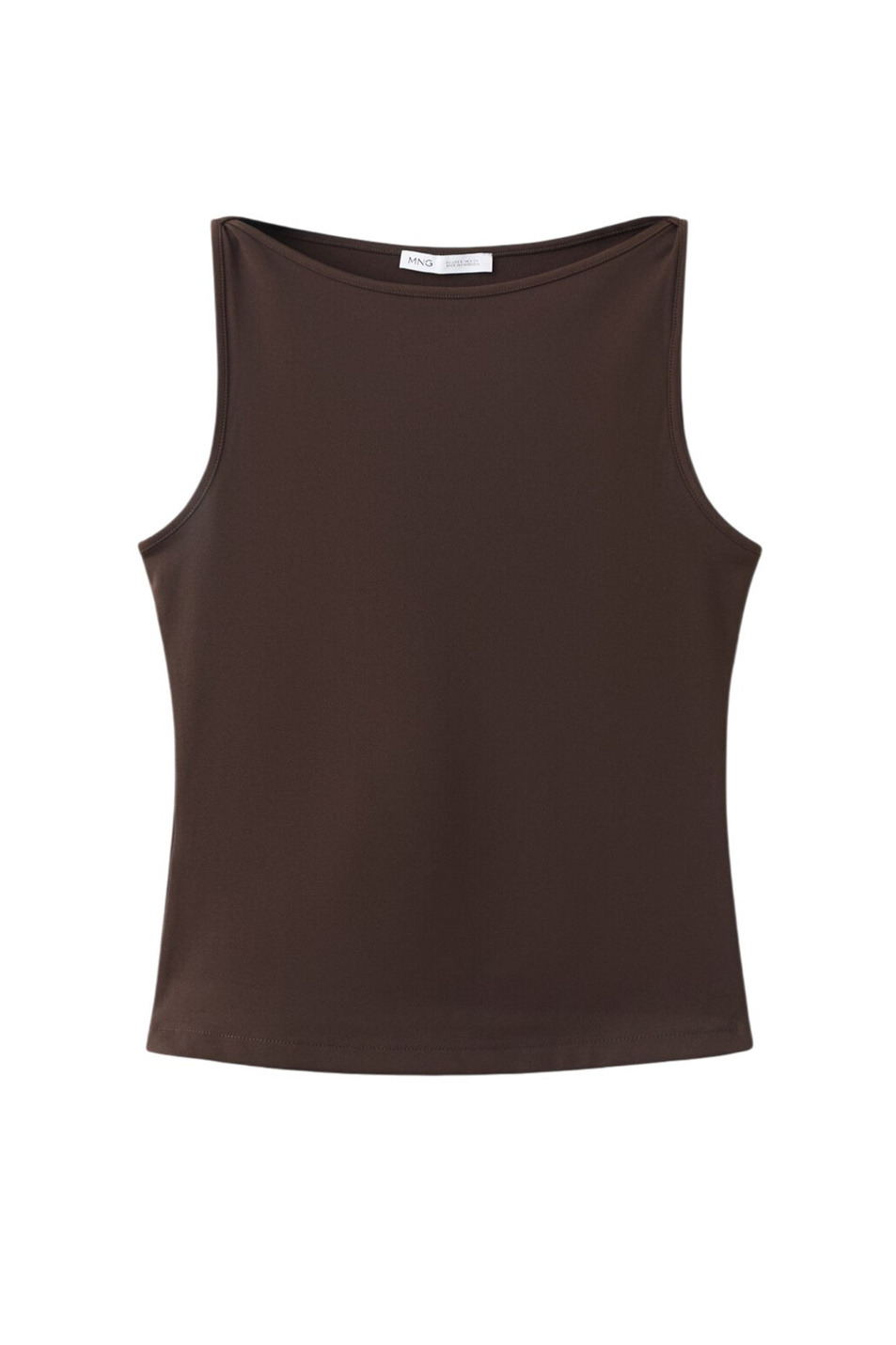 Женский Mango Топ TECLA однотонный (цвет ), артикул 27065827 | Фото 1
