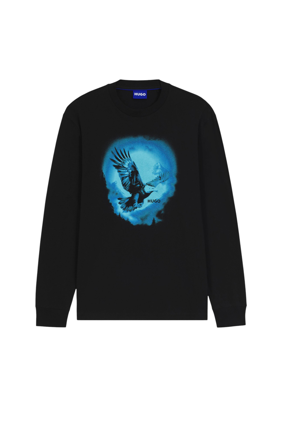 Мужской HUGO Лонгслив Nagtox из хлопка (цвет ), артикул 50549135 | Фото 1