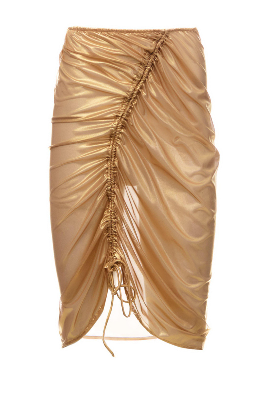 Юбка Skirt|Основной цвет:Золотой|Артикул:SS23LGM | Фото 1