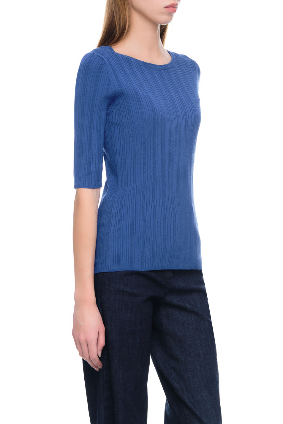 Женский Gerry Weber Джемпер в рубчик с рукавом 3/4 (цвет ), артикул 978018-35700 | Фото 5