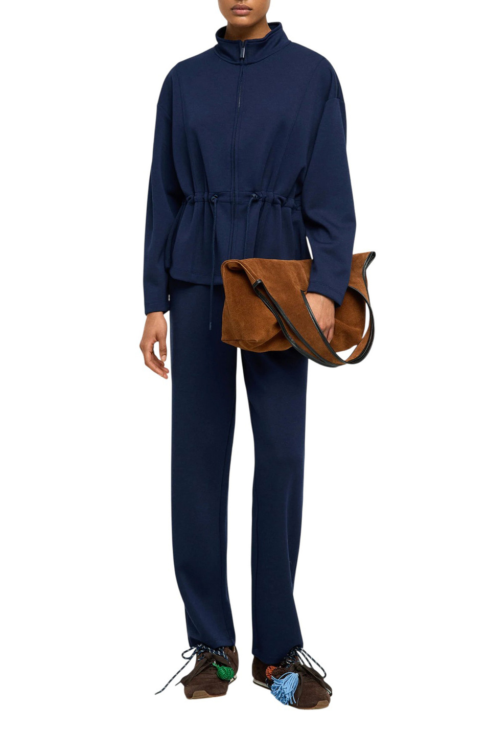 Толстовка на молнии|Основной цвет:Синий Женский Parfois Толстовка на молнии (цвет ), артикул 243421 | Фото 2