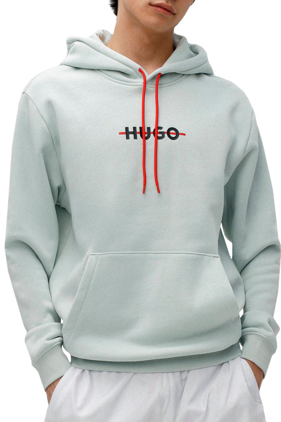 HUGO Толстовка из смесового хлопка с логотипом (цвет ), артикул 50481153 | Фото 3