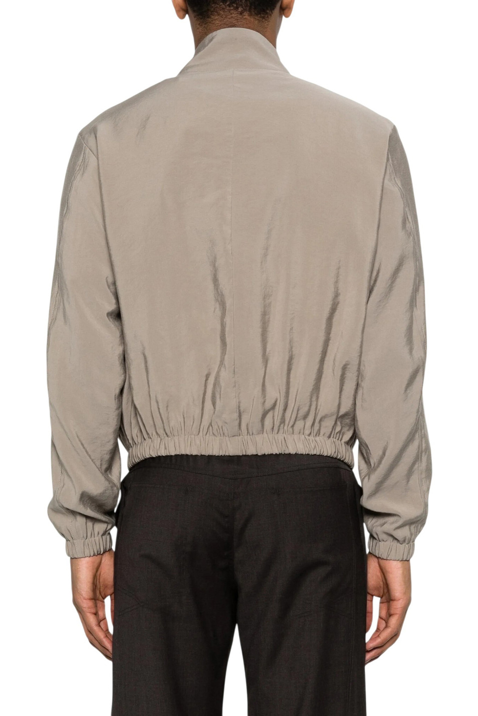 Мужской Emporio Armani Бомбер однотонный (цвет ), артикул EM005536-TE20387 | Фото 5