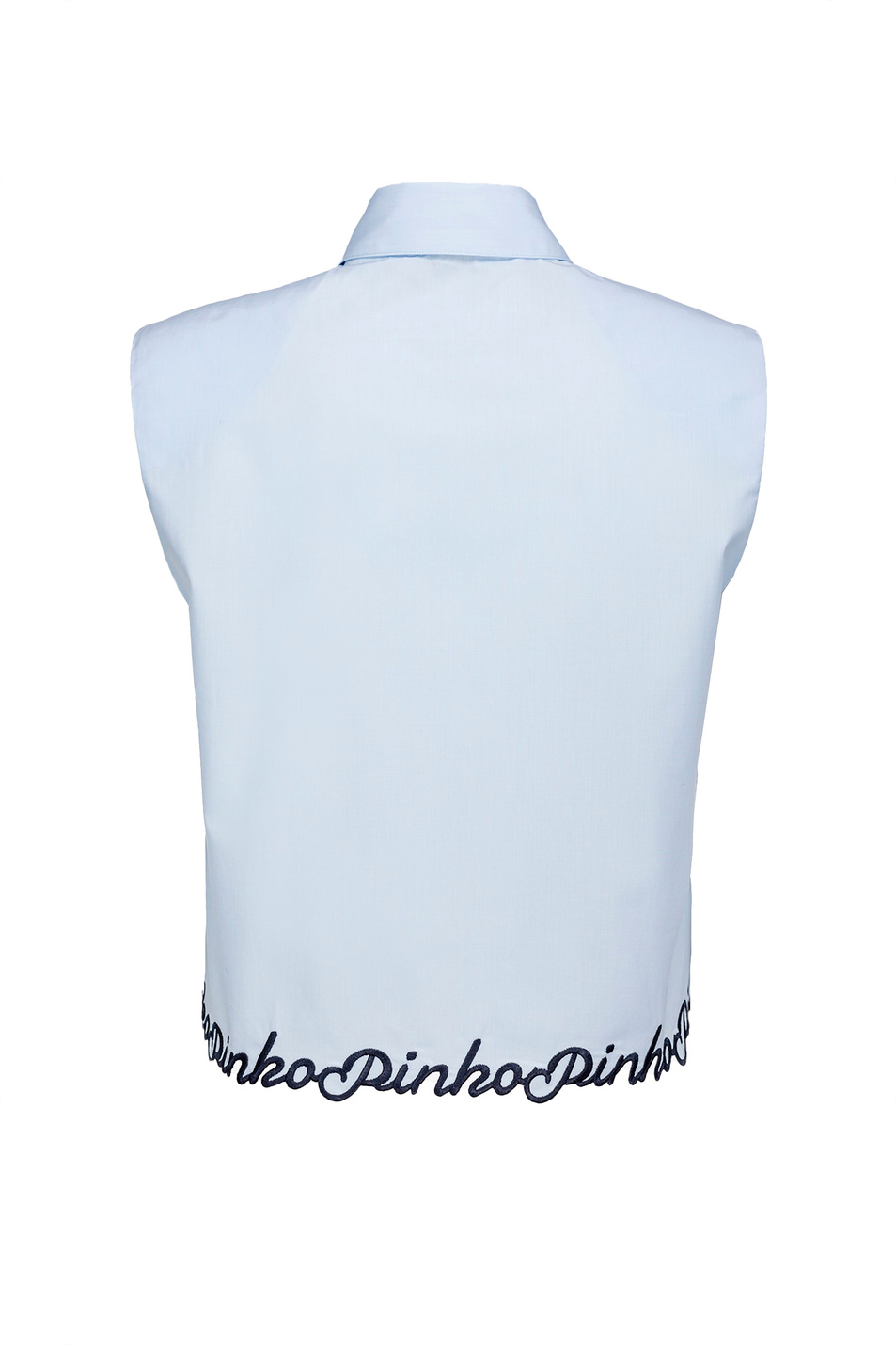 Женский Pinko Рубашка из хлопкового поплина без рукавов (цвет ), артикул 1G17KGY7XQ | Фото 2