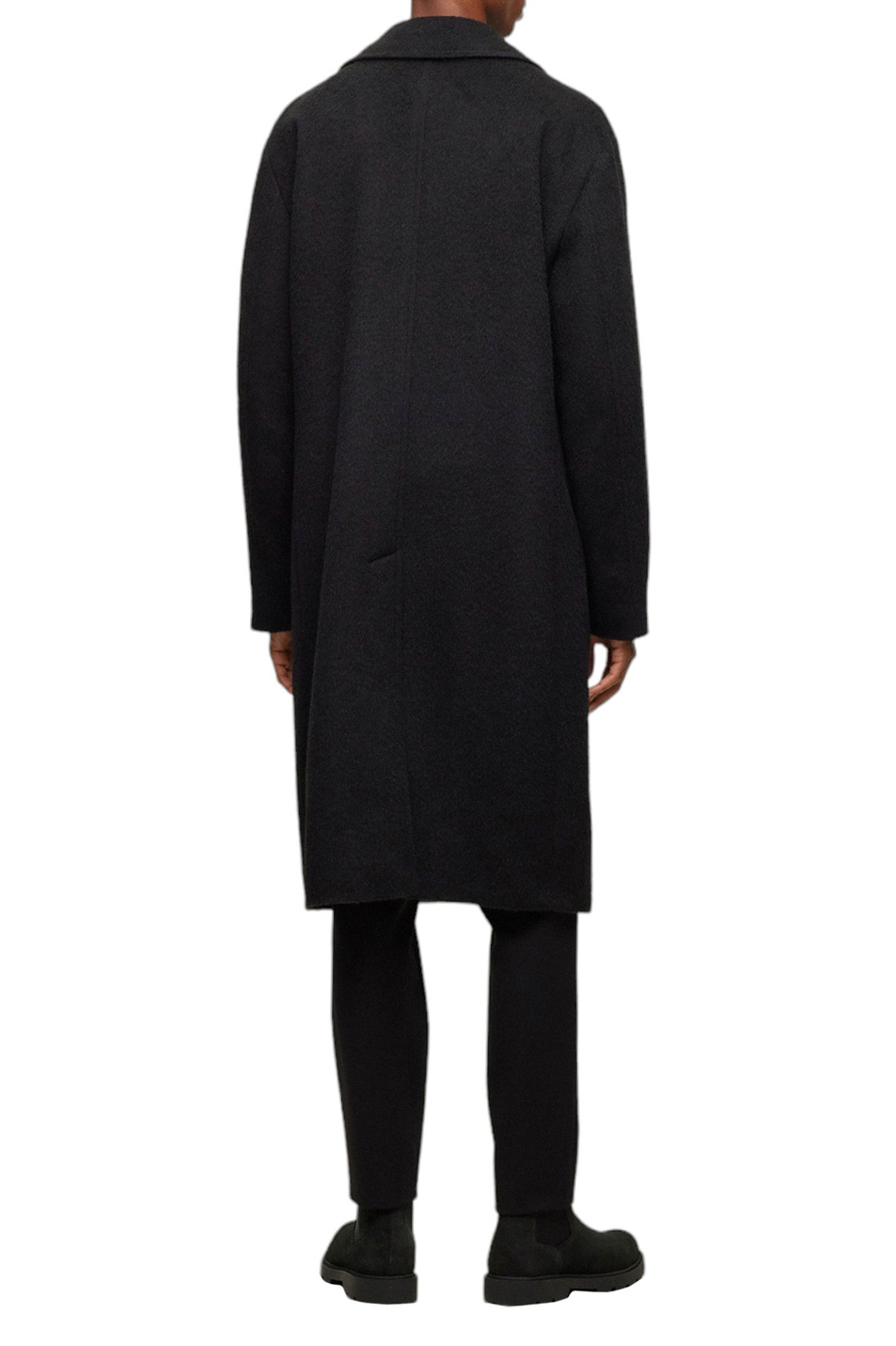 Мужской BOSS Пальто двубортное из смесовой шерсти (цвет ), артикул 50502325 | Фото 5