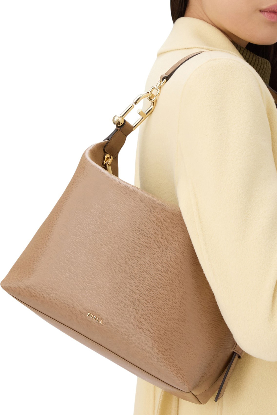 Женский Furla Сумка TONIE M из натуральной кожи (цвет ), артикул WB01964-A.0023 | Фото 6