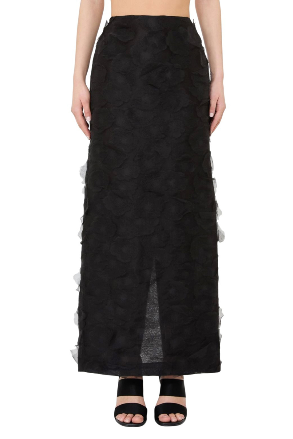 Женский Max Mara Юбка ADEPTO из шелка (цвет ), артикул 2611101273 | Фото 3