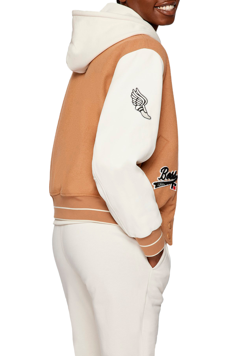 Женский BOSS Куртка-бомбер с логотипом (цвет ), артикул 50466173 | Фото 4