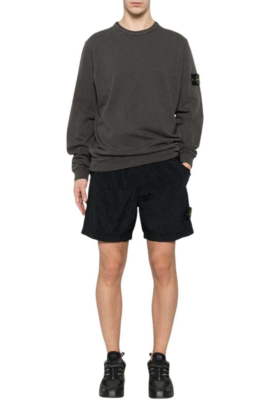 Мужской Stone Island Шорты для плавания с логотипом (цвет ), артикул L1S15B100B09-S0046 | Фото 3