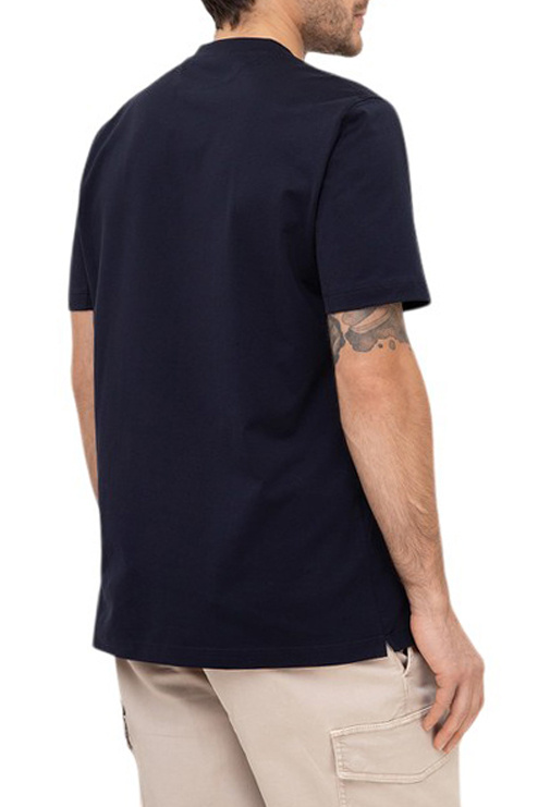 Мужской Brunello Cucinelli Футболка с логотипом (цвет ), артикул M0B138440 | Фото 5