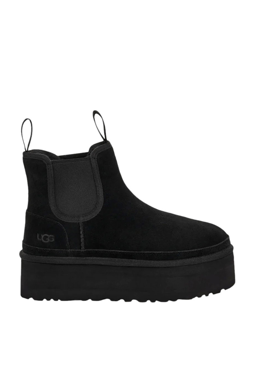 Женский UGG Угги Neumel Platform Chelsea из натуральной замши (цвет ), артикул 1134526 | Фото 1