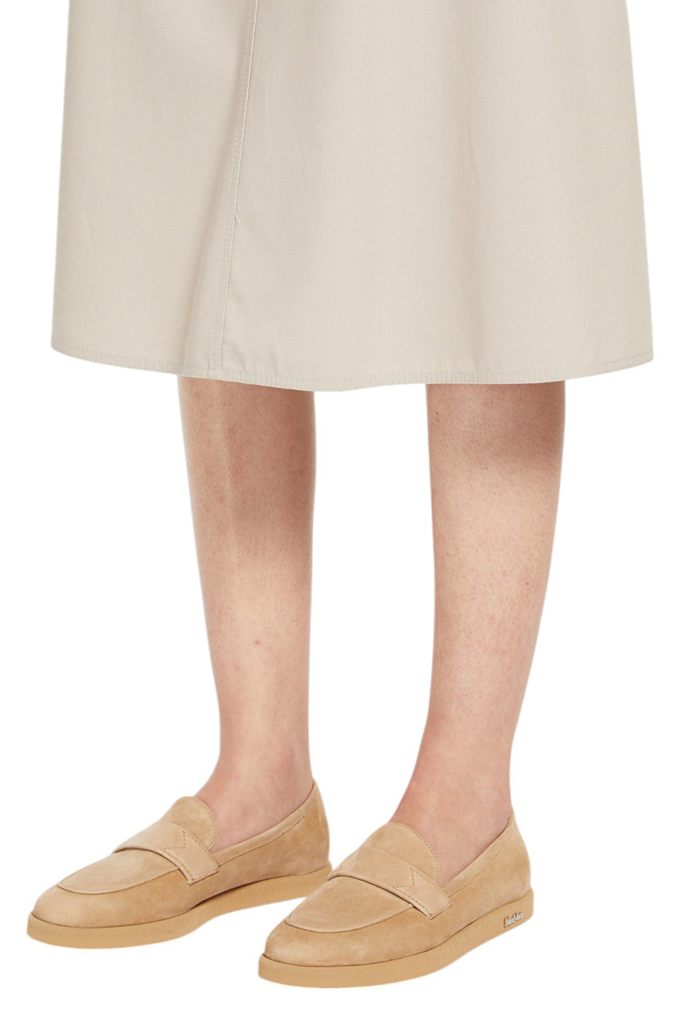 Женский Max Mara Лоферы SOFTMOC из натуральной замши (цвет ), артикул 2514521191 | Фото 6