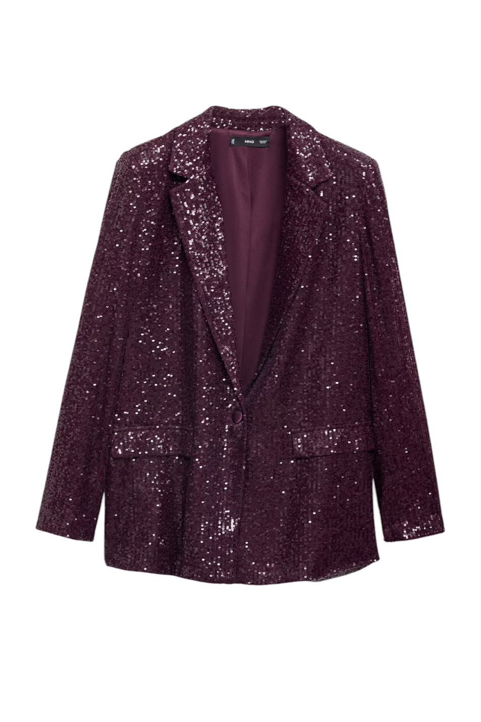 Женский Mango Пиджак XJUPITER с пайетками (цвет ), артикул 77069061 | Фото 1