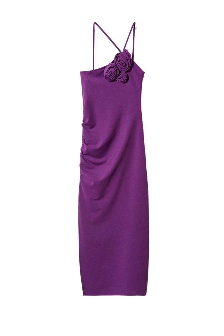 Платье асимметричное LINDSAY|Основной цвет:Фиолетовый|Артикул:47027136 | Фото 1
