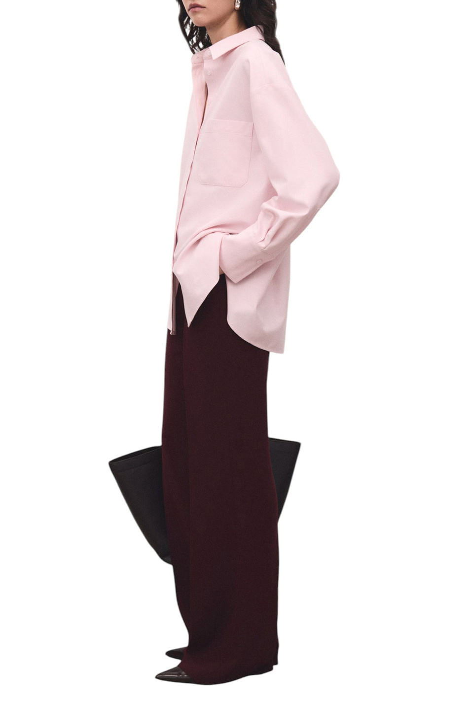 Рубашка JUANY свободного кроя|Основной цвет:Розовый Женский Mango Рубашка JUANY свободного кроя (цвет ), артикул 17095799 | Фото 2