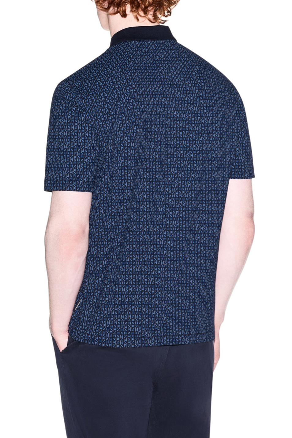 Мужской Armani Exchange Поло из эластичного хлопка (цвет ), артикул XM000736-AF10819 | Фото 4