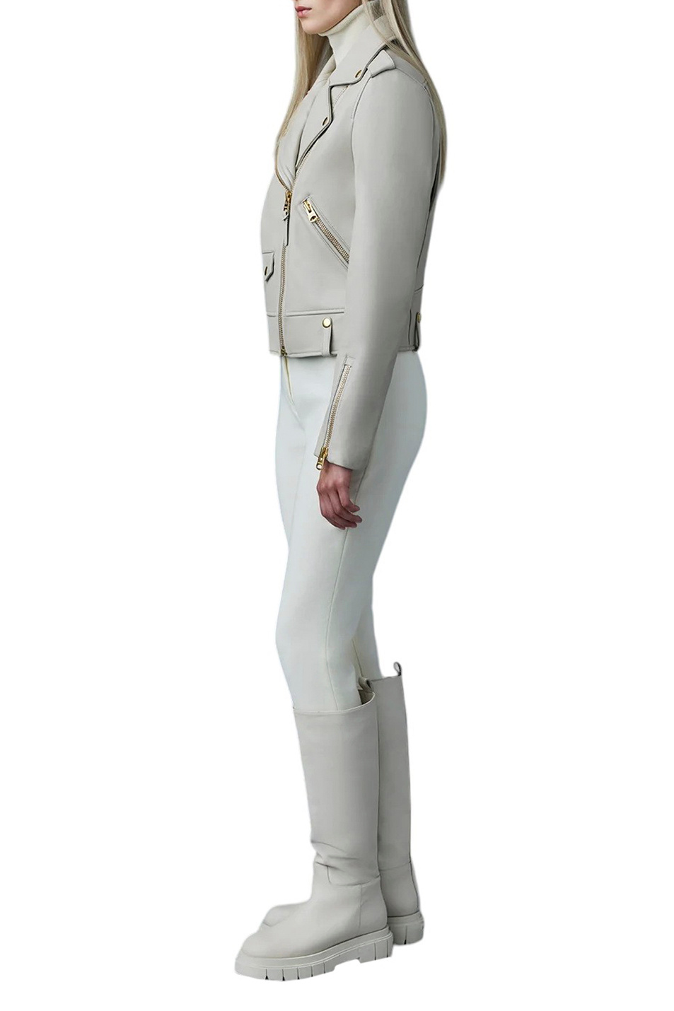 Женский Mackage Куртка BAYA-CH из натуральной кожи (цвет ), артикул P000142 | Фото 4