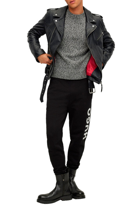 HUGO Куртка в байкерском стиле с фирменной отделкой ( цвет), артикул 50481781 | Фото 2
