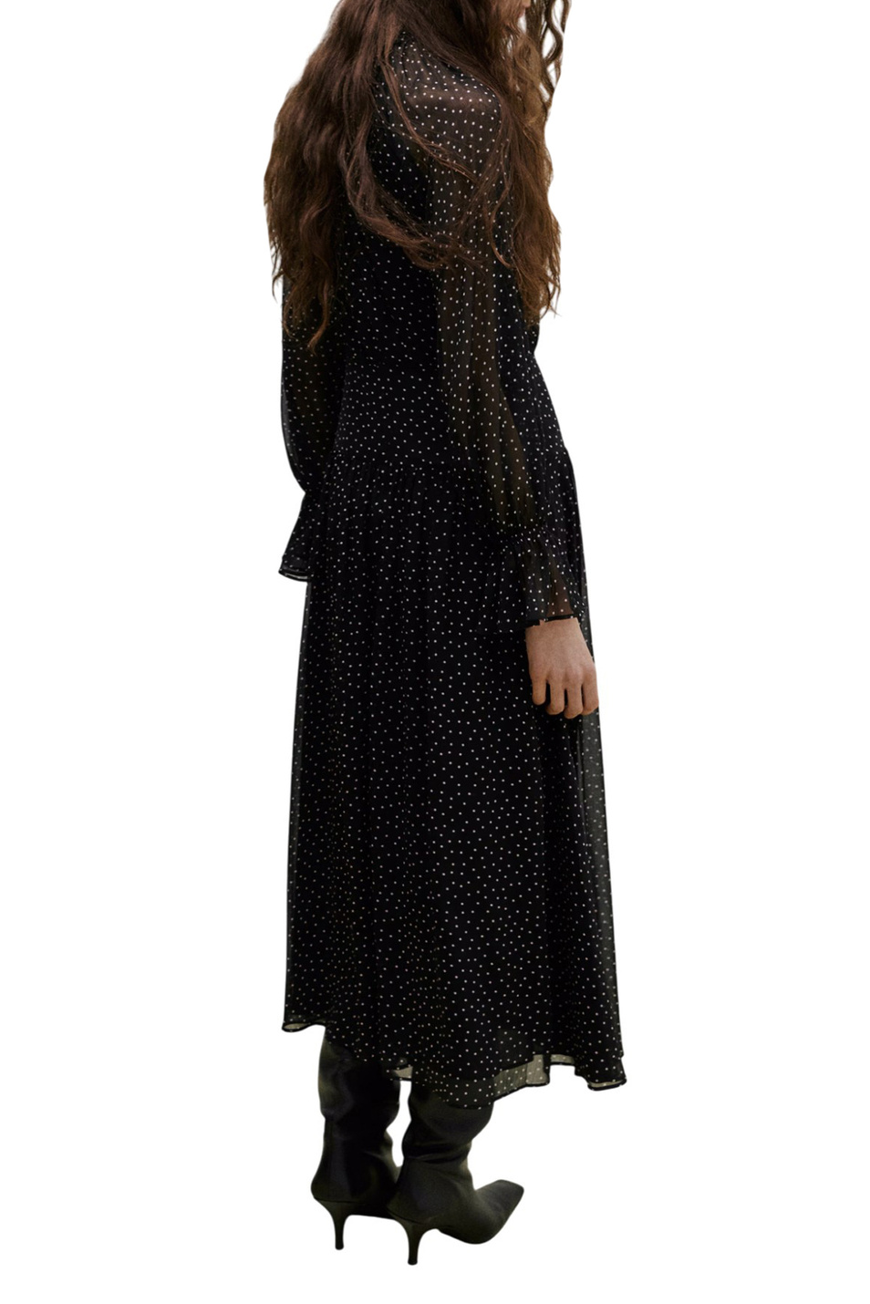 Женский Mango Платье POLKY в горошек (цвет ), артикул 27014104 | Фото 3