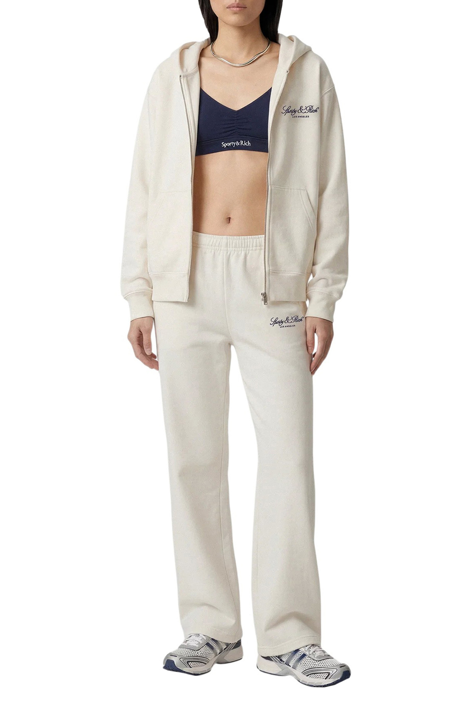 Женский Sporty & Rich Толстовка Vendome (цвет ), артикул ST09476269WH37 | Фото 3