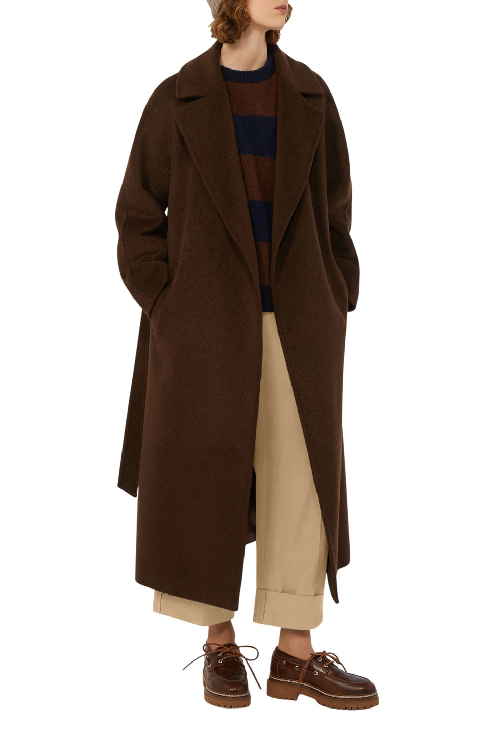 Женский Weekend Max Mara Пальто TEMPERA из смеси шерсти альпаки (цвет ), артикул 2525016082 | Фото 2