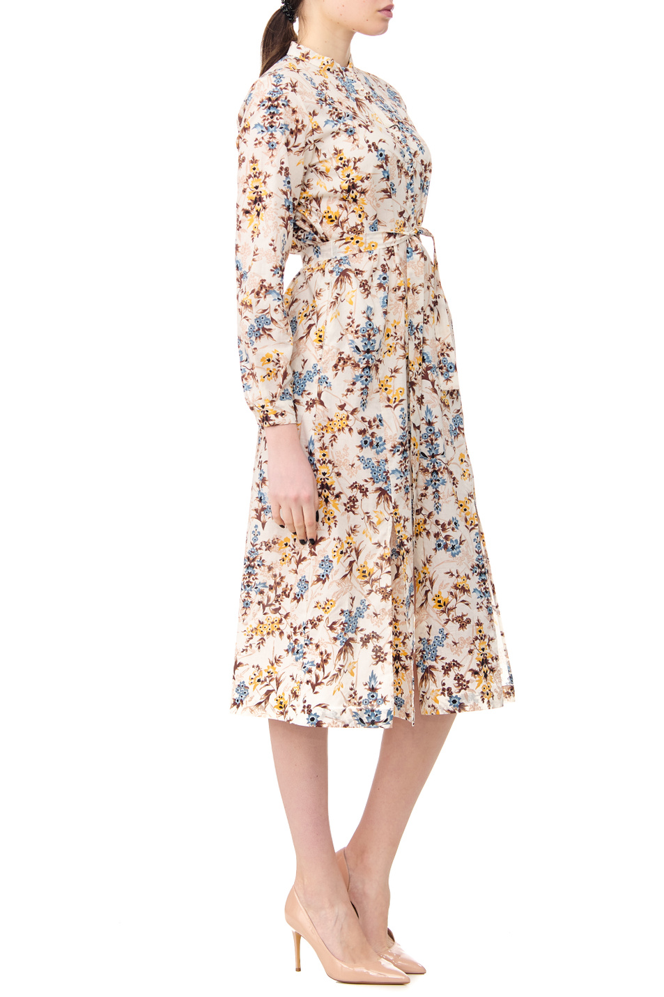Женский Emme Marella Платье-рубашка IACOPO с разрезами (цвет ), артикул 52211425 | Фото 4