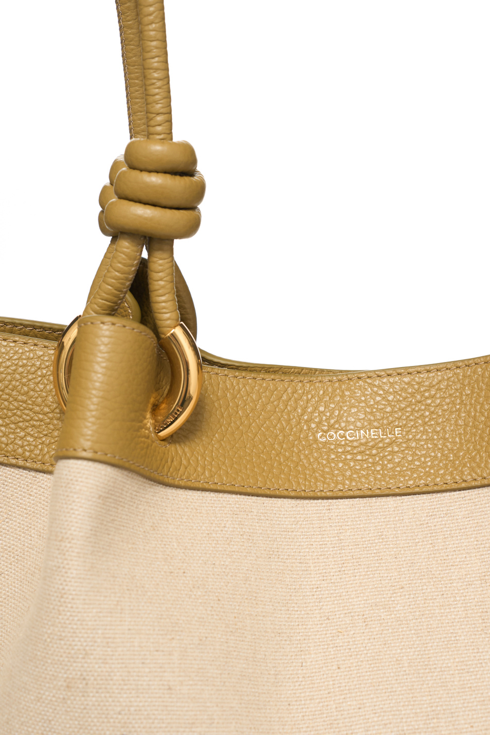 Женский Coccinelle Сумка FINN CANVAS с контрастной отделкой (цвет ), артикул E1U06110201 | Фото 4