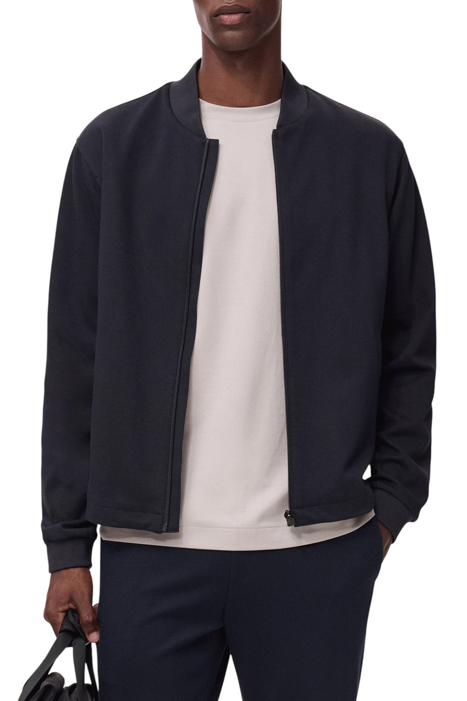 Мужской Mango Man Толстовка JENSB на молнии (цвет ), артикул 17015977 | Фото 3