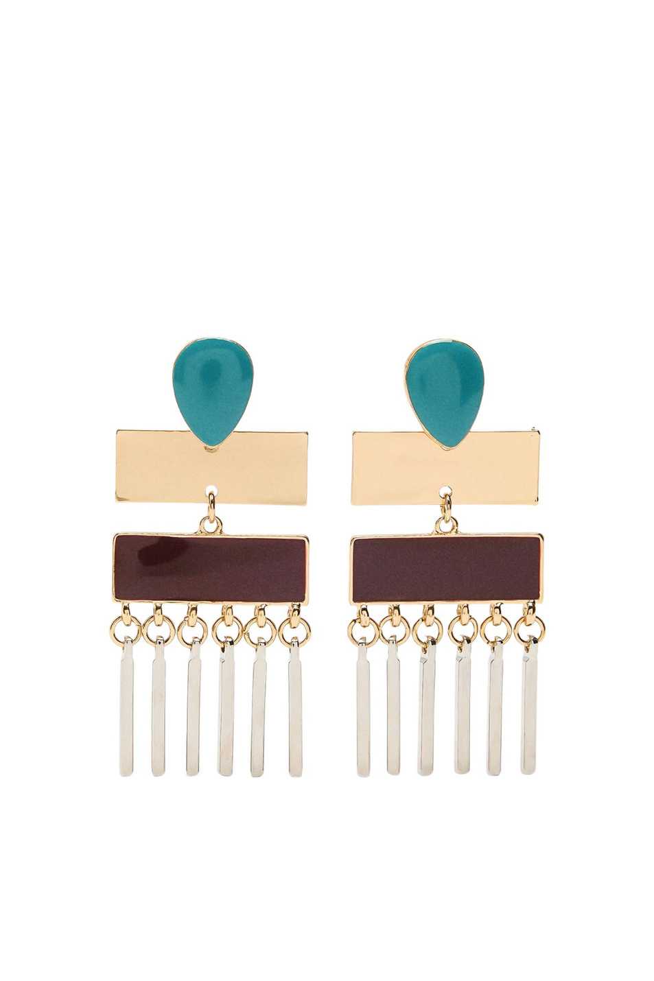 Женский Parfois Серьги с эмалью (цвет ), артикул 240154 | Фото 1