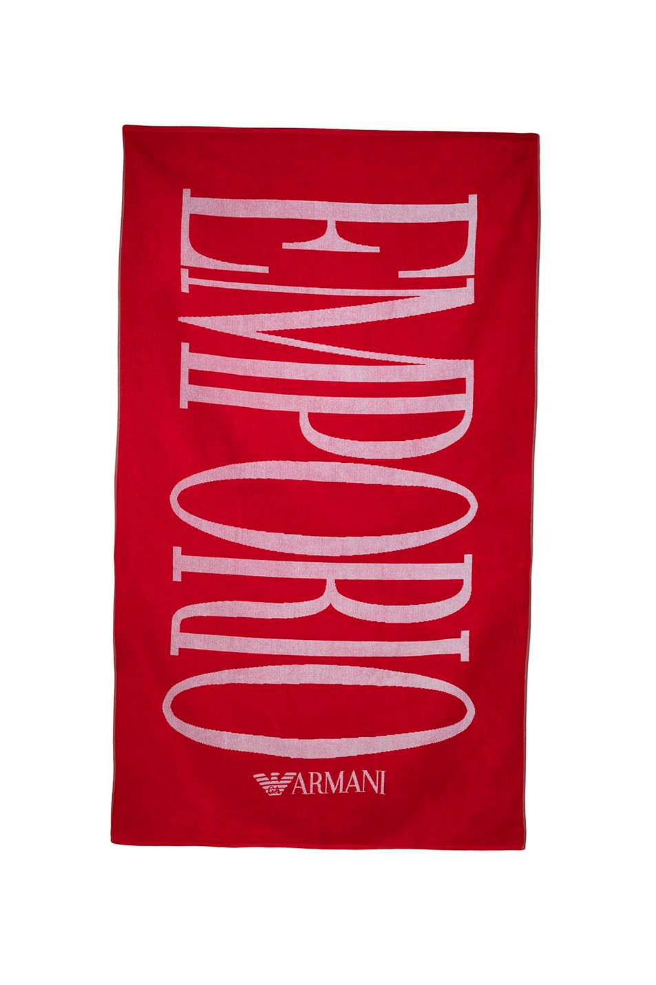 Emporio Armani Пляжное махровое полотенце с логотипом (цвет ), артикул 262518-1P339 | Фото 1