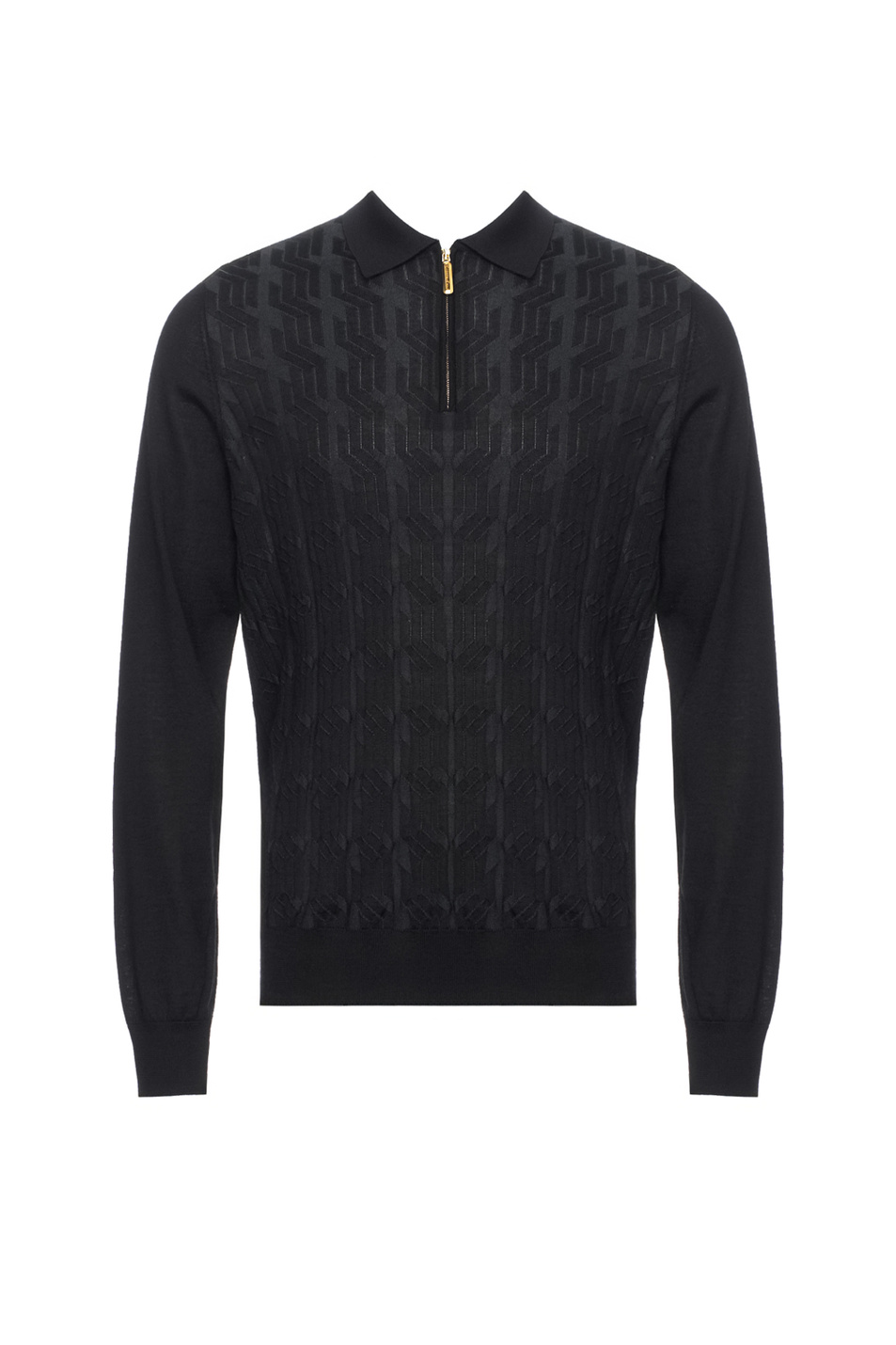 Мужской Stefano Ricci Джемпер поло из кашемира и шелка (цвет ), артикул K808096P30-F25374 | Фото 1