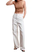 Женский Mango Джинсы CHINO из натурального хлопка (цвет ), артикул 47027131 | Фото 2