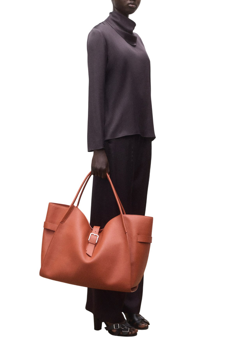 Женский Mango Блузка CLAUDIE с высоким воротником (цвет ), артикул 27084786 | Фото 2