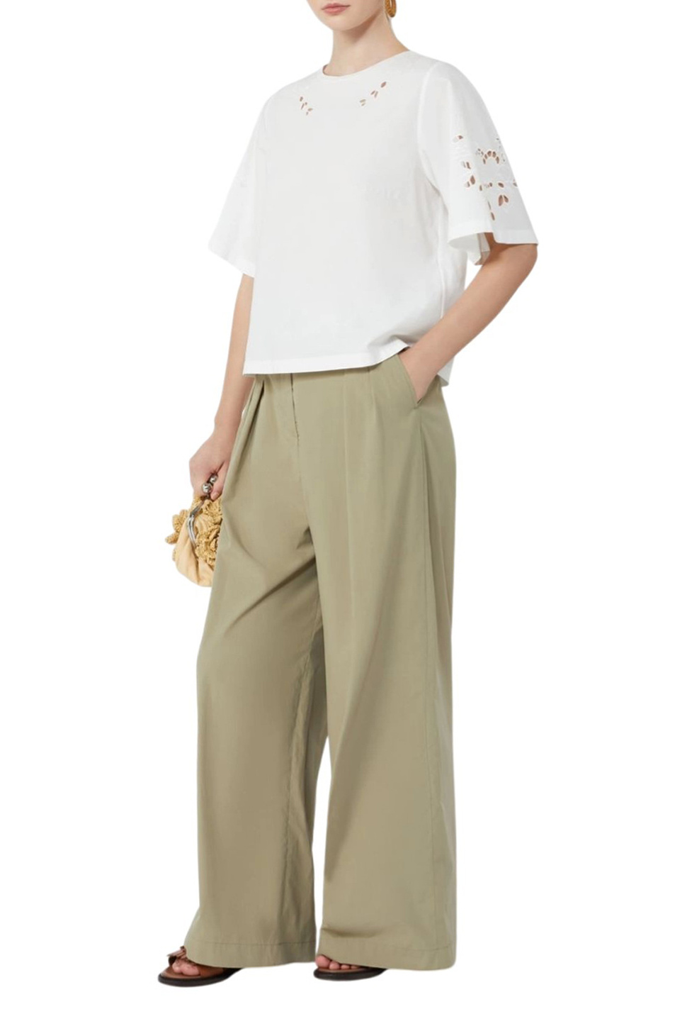 Женский Weekend Max Mara Футболка TARGA с вышивкой (цвет ), артикул 2615941102 | Фото 2