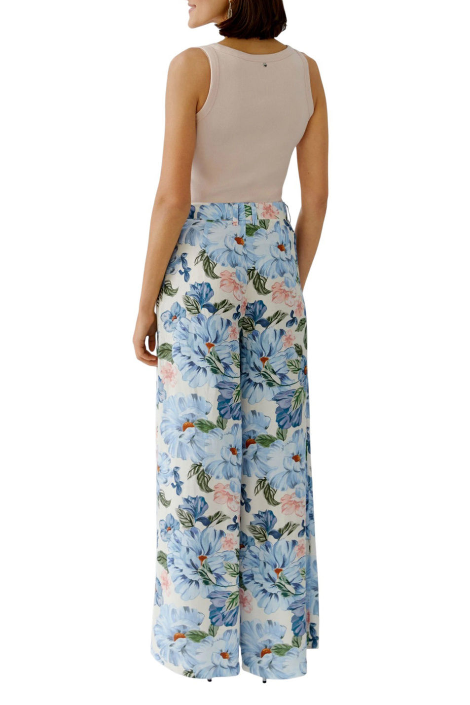 Женский OUI Брюки с цветочным принтом (цвет ), артикул 97148 | Фото 4