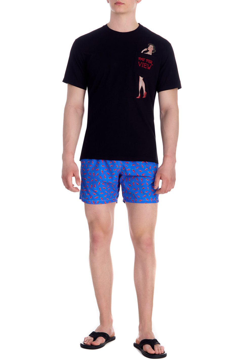 Мужской MC2 Saint Barth Шорты для плавания с принтом (цвет ), артикул LIG0003-05812D | Фото 3