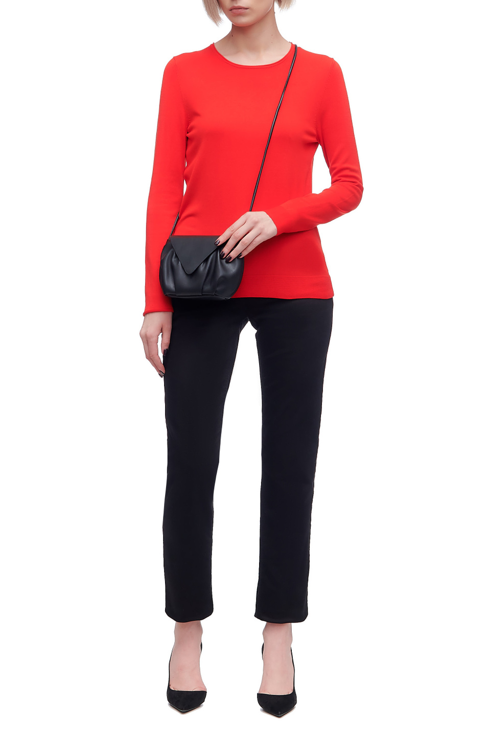 Женский Gerry Weber Джемпер с округлым вырезом горловины (цвет ), артикул 97618-44702 | Фото 2