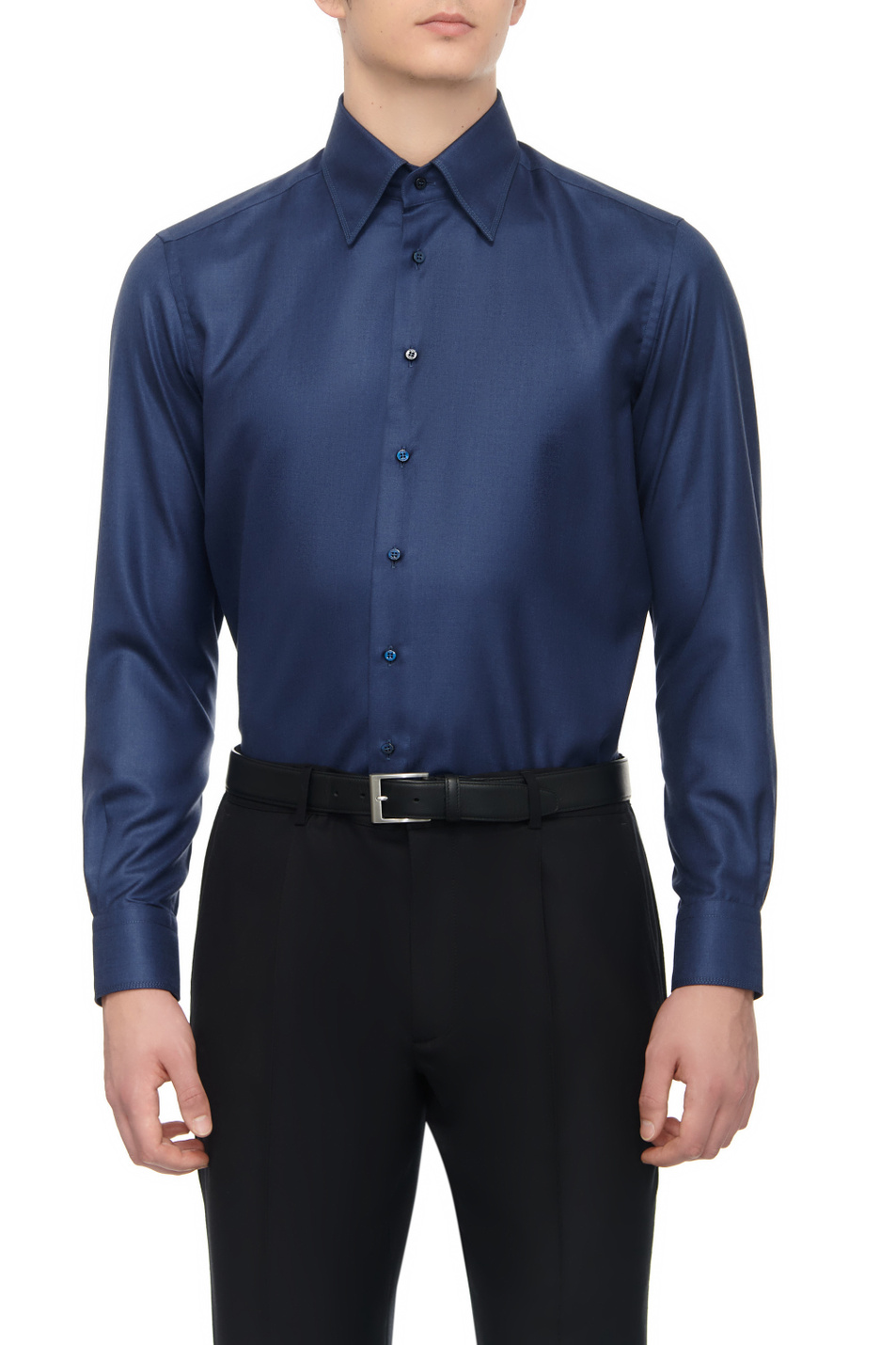 Мужской ZILLI Рубашка из шелка и кашемира (цвет ), артикул CLAB04ZS87060ZS000003 | Фото 4