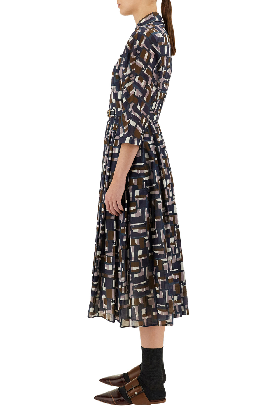 Женский Max Mara Платье FRESIS из натурального хлопка (цвет ), артикул 92262219 | Фото 4