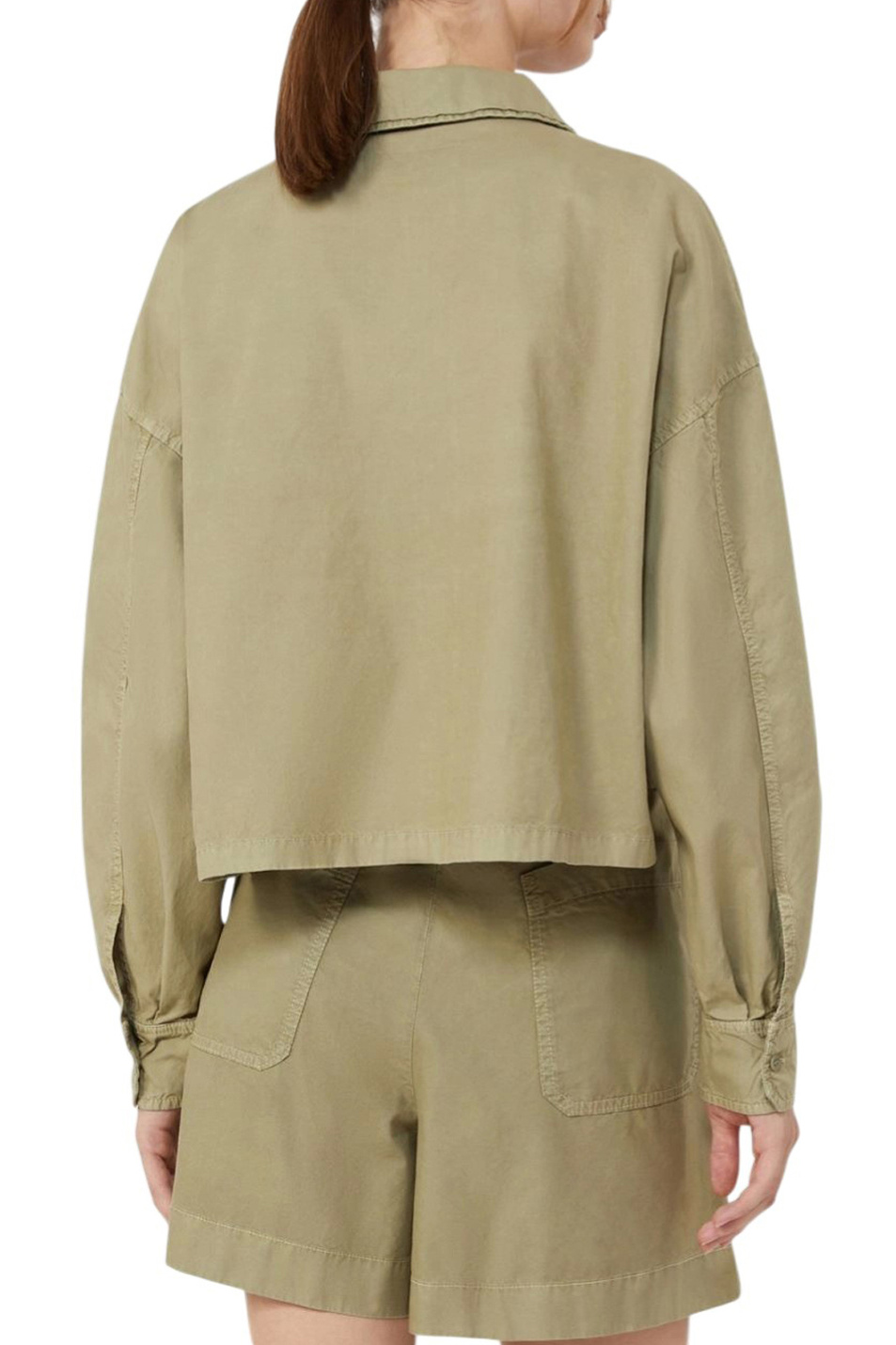 Женский Weekend Max Mara Рубашка ACCENNI из хлопка (цвет ), артикул 2615111092 | Фото 4