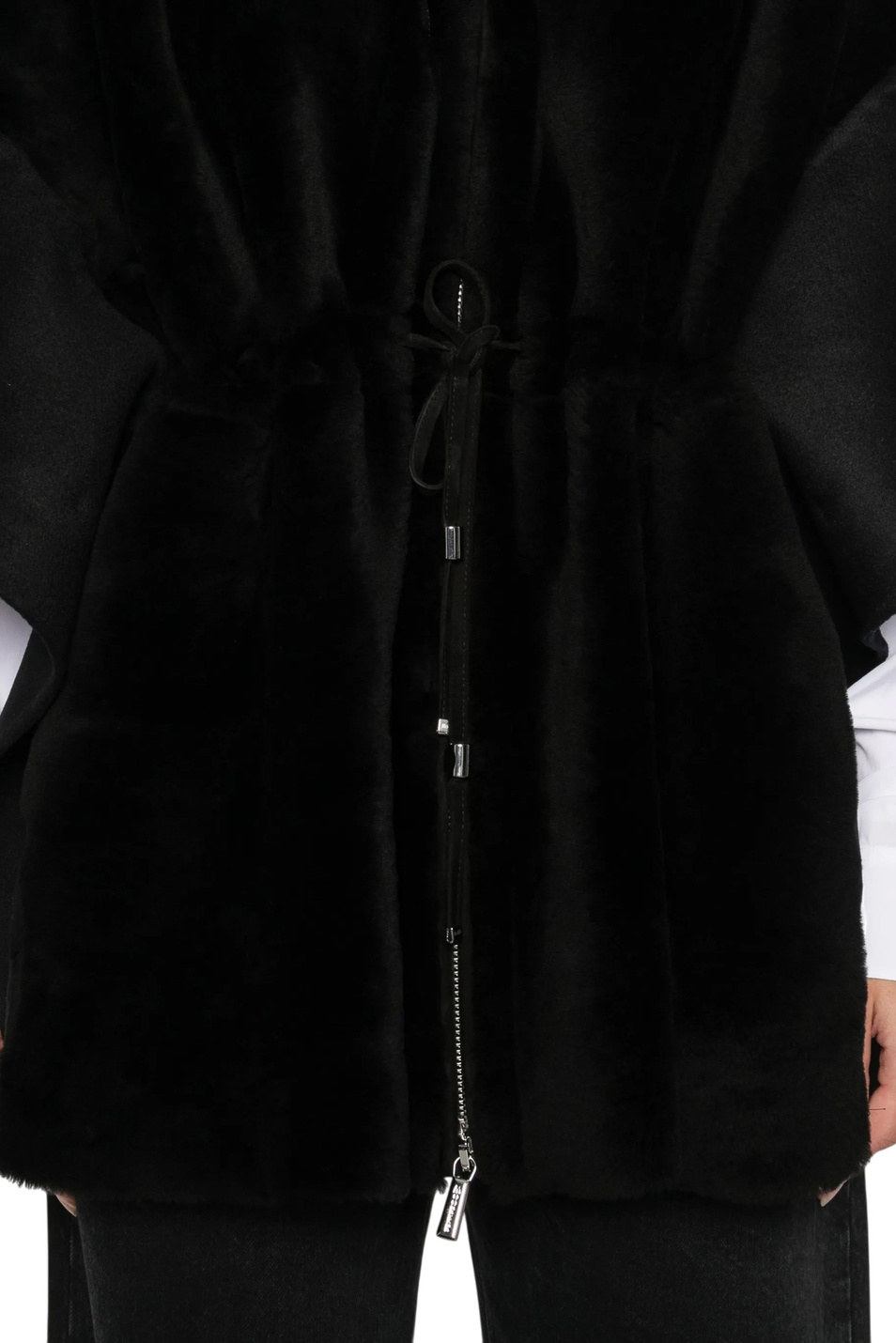 Женский MooRER Полупальто RAJA-MCW со съемными рукавами (цвет ), артикул MODGI101083-TEPAQ18-RAJA- | Фото 5