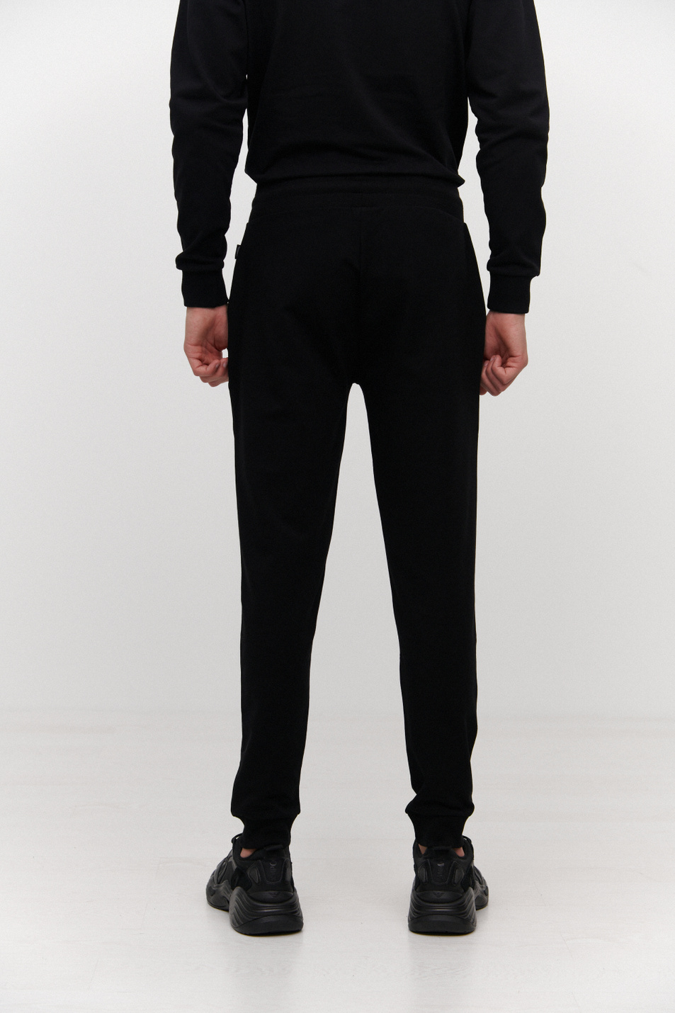 Брюки спортивные|Основной цвет:Черный Мужской MOSCHINO underwear Брюки спортивные (цвет ), артикул A4305-8106 | Фото 3