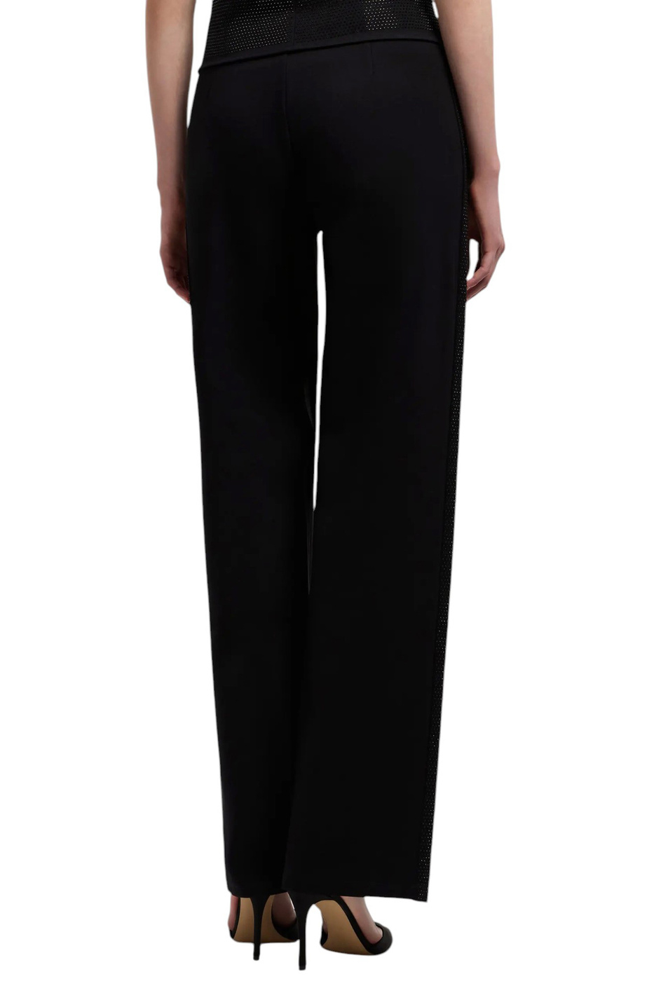 Женский Emporio Armani Брюки однотонные (цвет ), артикул EW000487-AF12911 | Фото 4