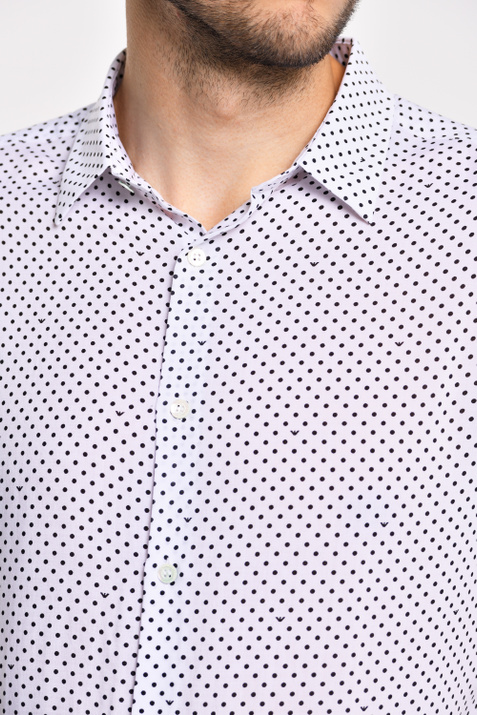 Emporio Armani Рубашка из натуральной вискозы ( цвет), артикул 3H1C91-1NREZ | Фото 2
