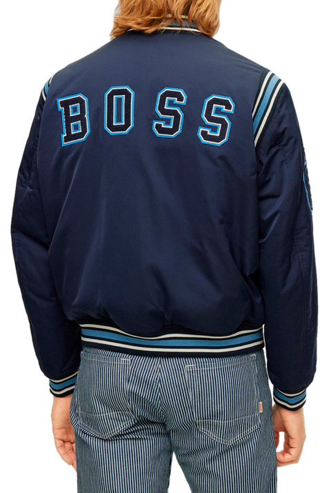 BOSS Куртка-бомбер с логотипом на спине ( цвет), артикул 50481099 | Фото 5