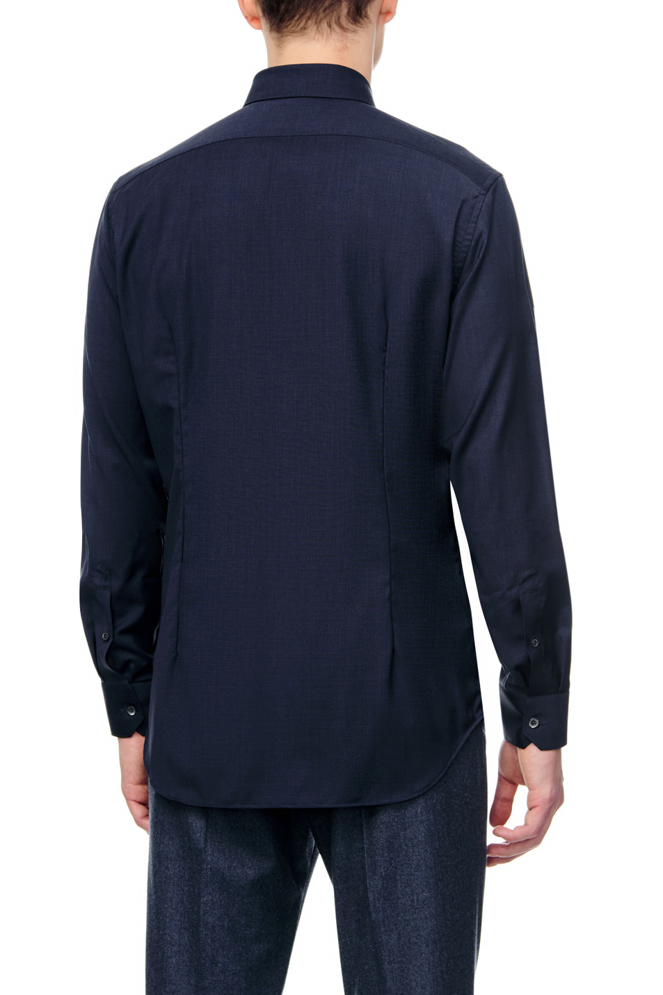 Мужской Corneliani Рубашка из натуральной шерсти (цвет ), артикул 90P010-2811280 | Фото 4