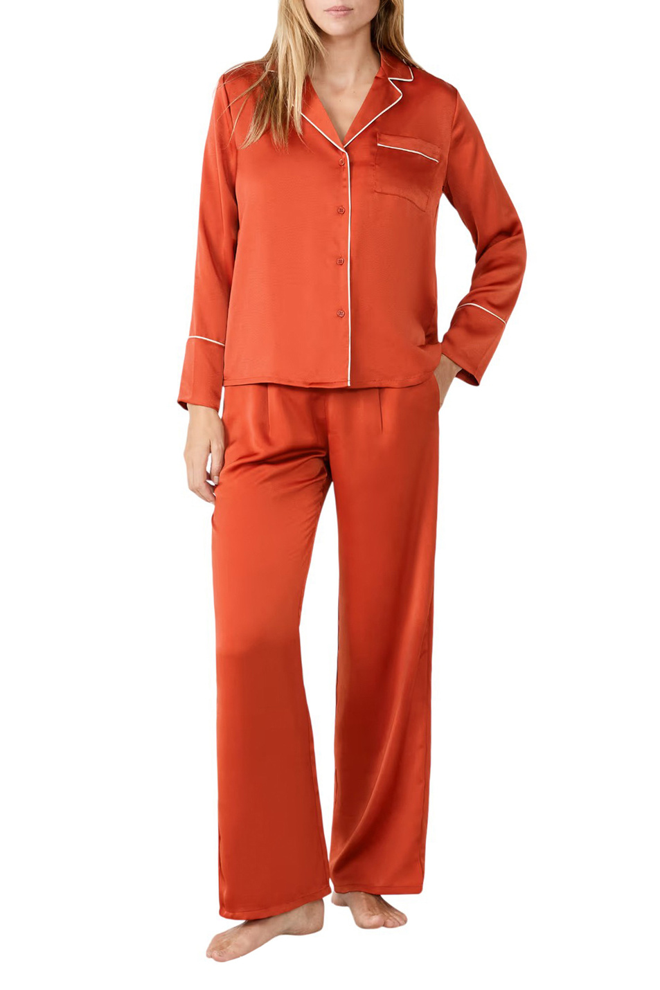 Женский Etam Пижамная рубашка ERIKE (цвет ), артикул 6555686 | Фото 2